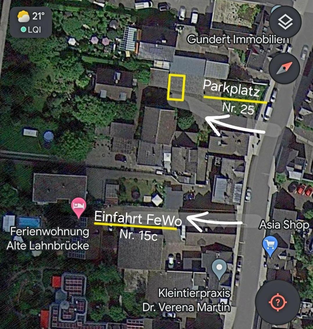 Ferienwohnung Alte Lahnbrücke Limburg an der Lahn Exterior foto